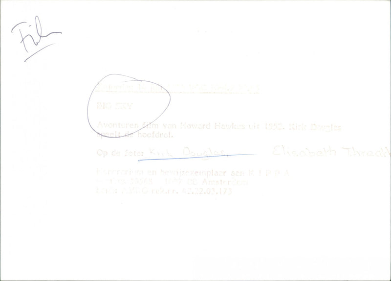 The Big Sky - Vintage Photograph