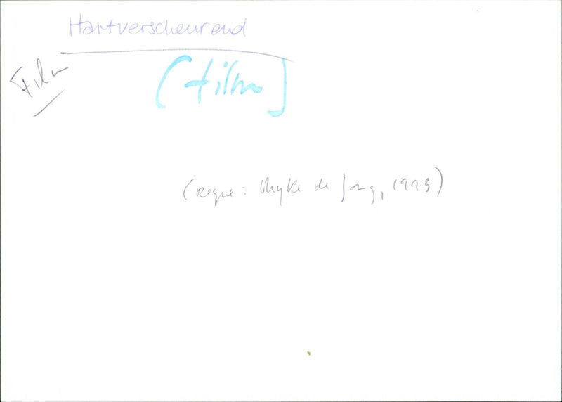 Hartverscheurend - Vintage Photograph