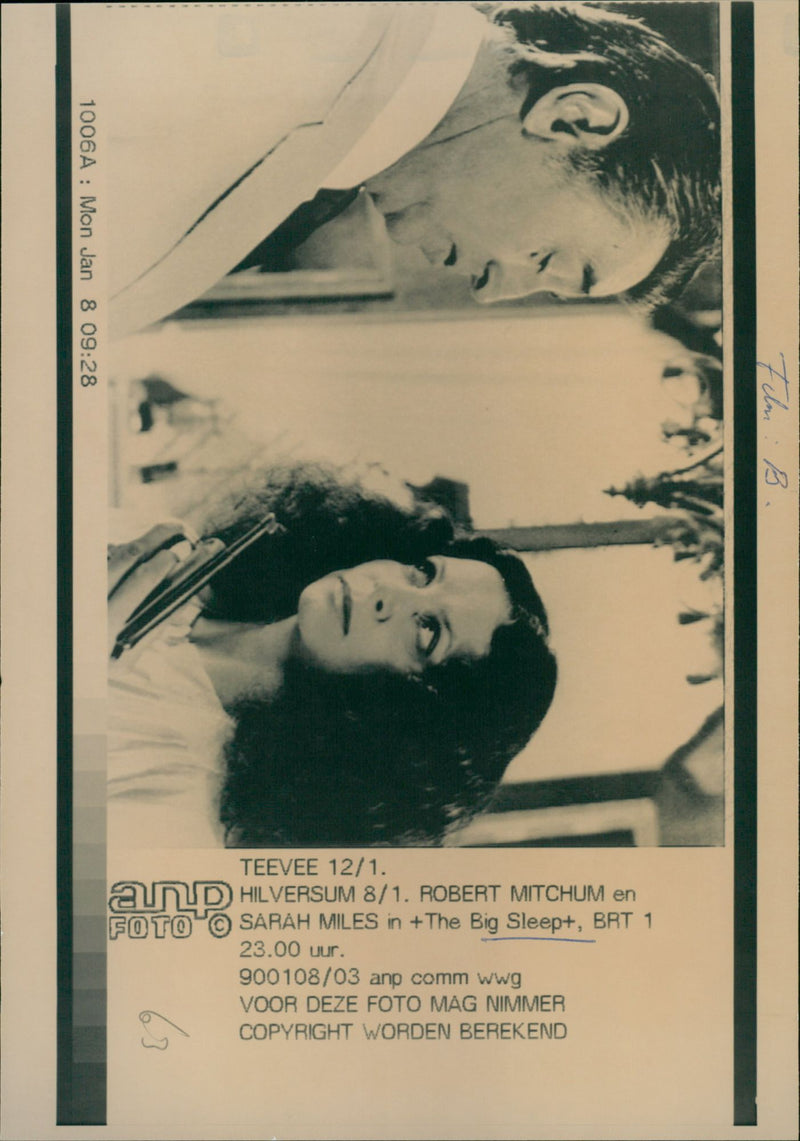 The Big Sleep - Vintage Photograph