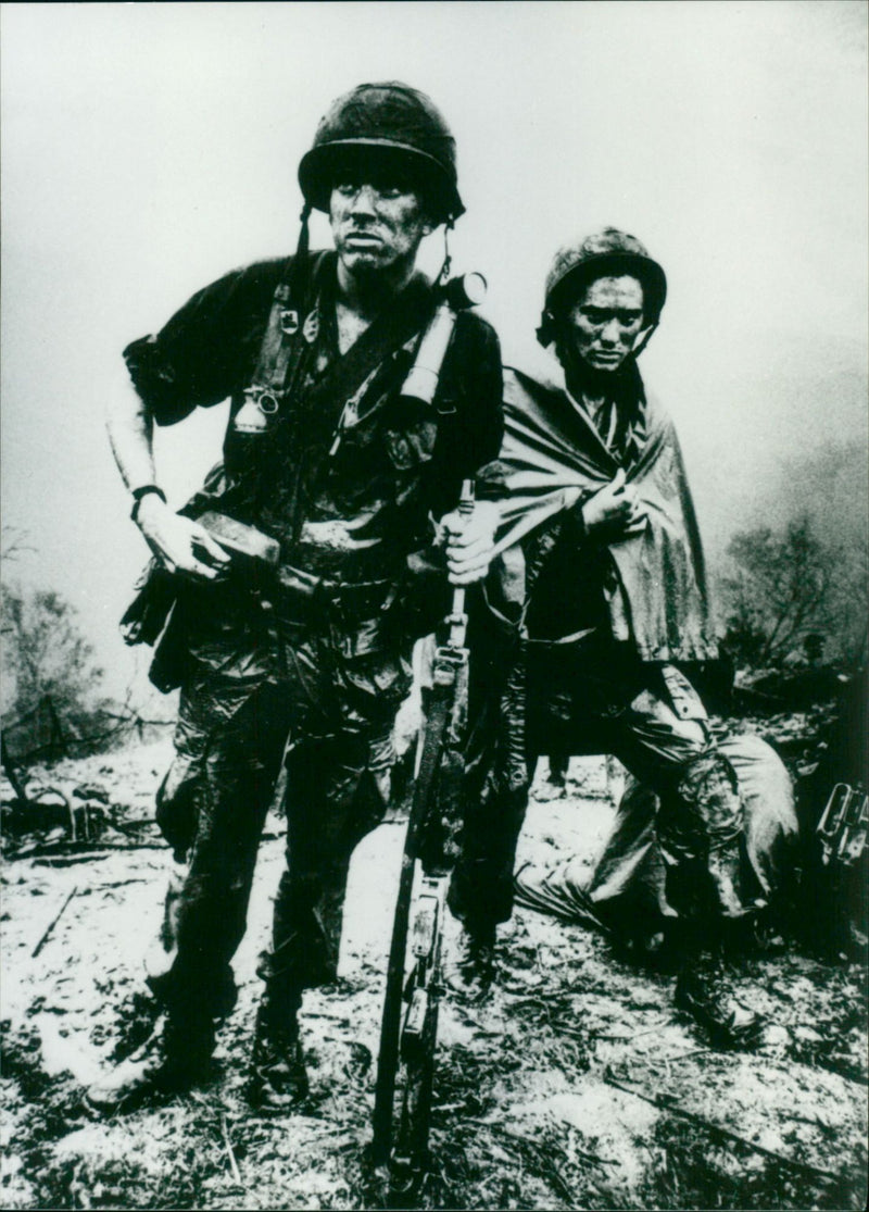 Hamburger Hill - Vintage Photograph