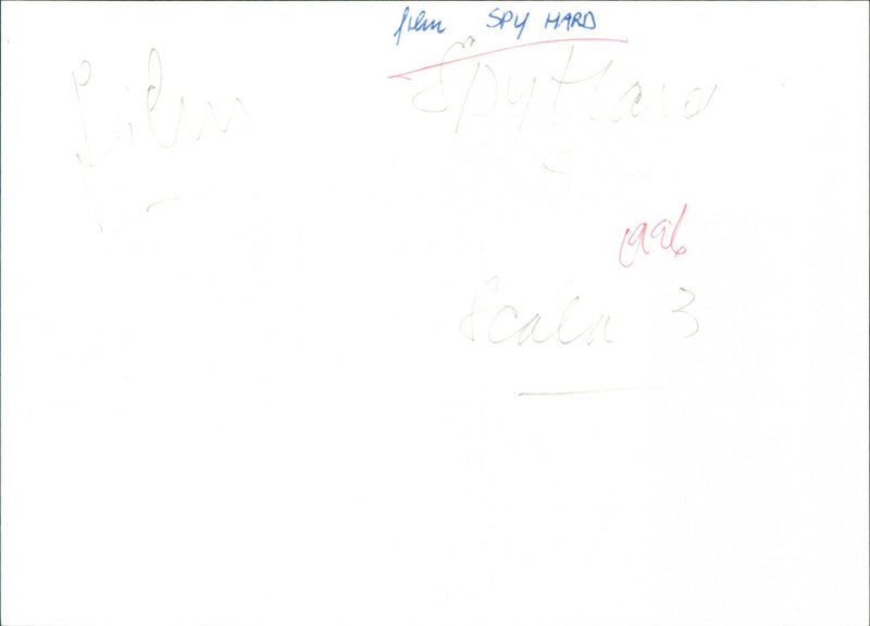 Spy Hard - Vintage Photograph