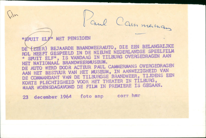 Spuit Elf - Vintage Photograph