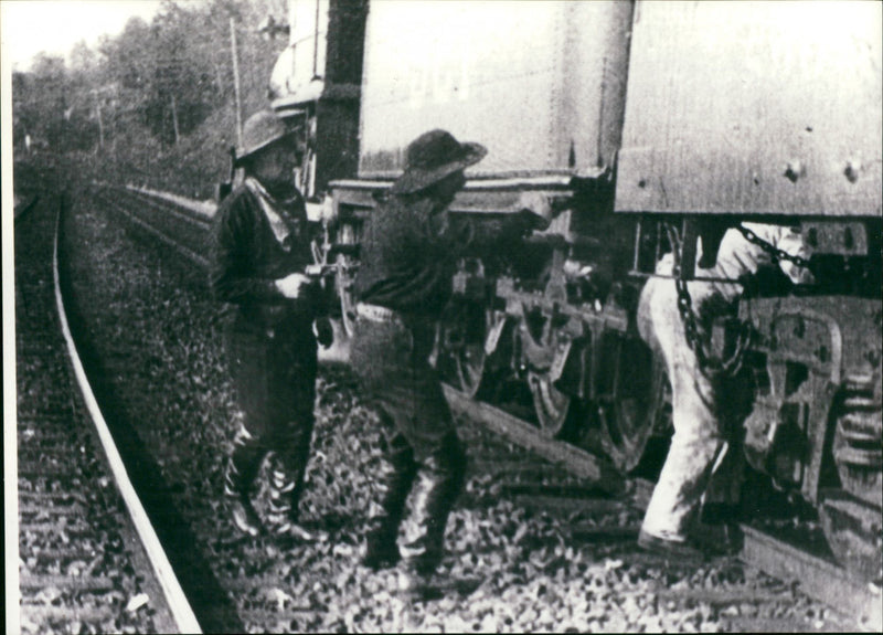 The Great Train Robbery - Vintage Photograph