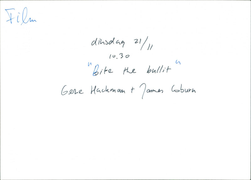 Bite The Bullet - Vintage Photograph