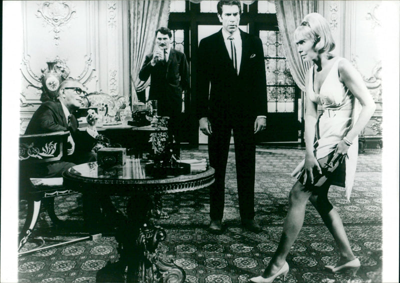 The Spy in the Green Hat - Vintage Photograph