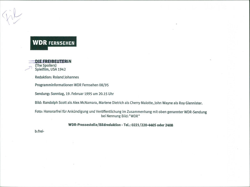 The Spoilers - Vintage Photograph