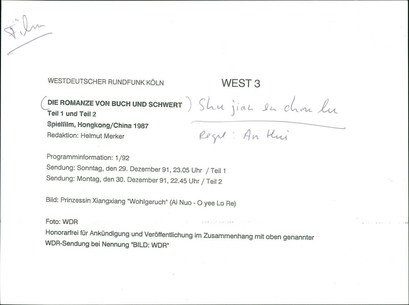 Die Romanze von Buch und Schwert - Vintage Photograph