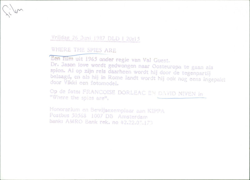 Where the Spies Are - Vintage Photograph