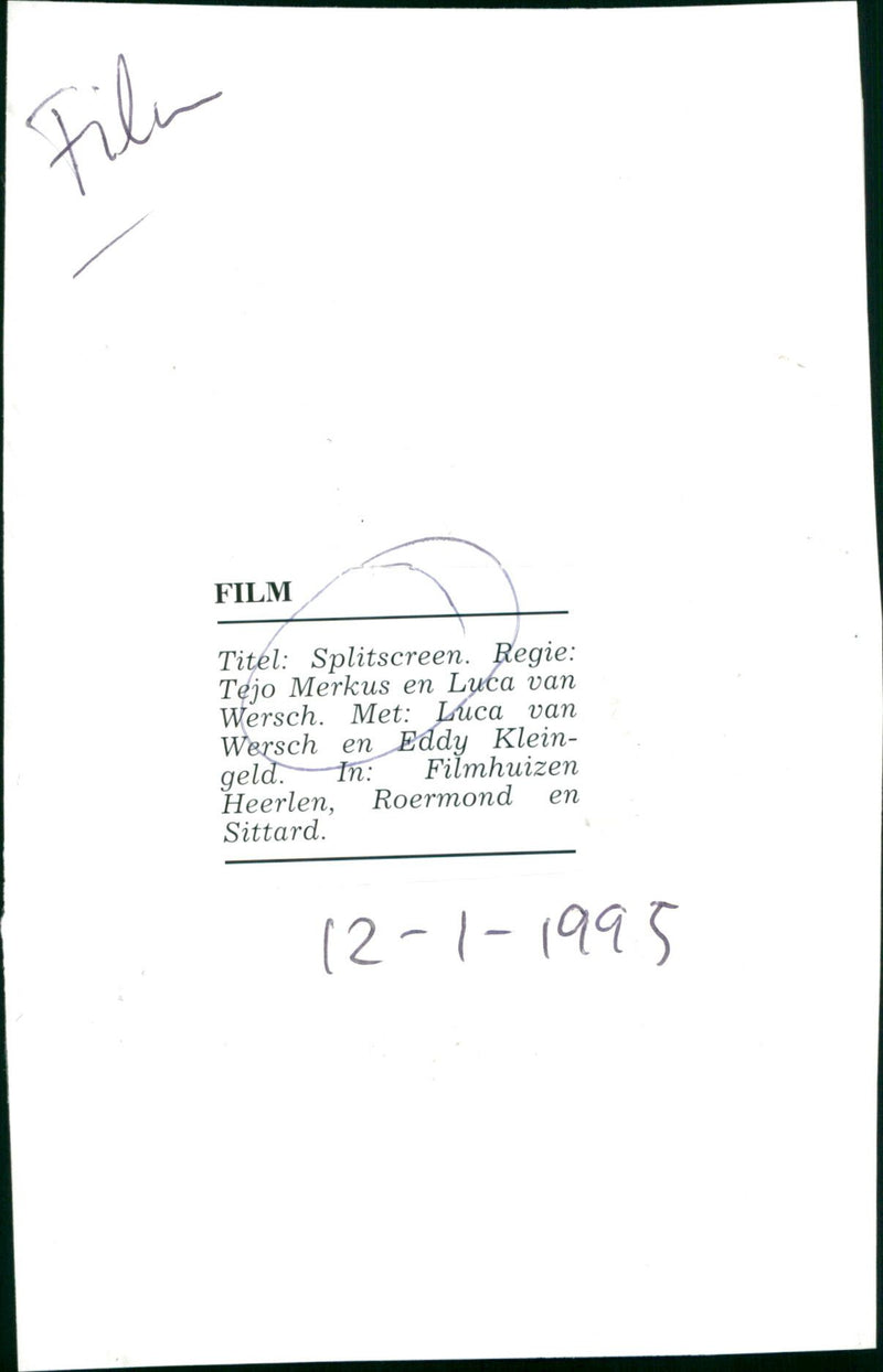 Split screen - Vintage Photograph