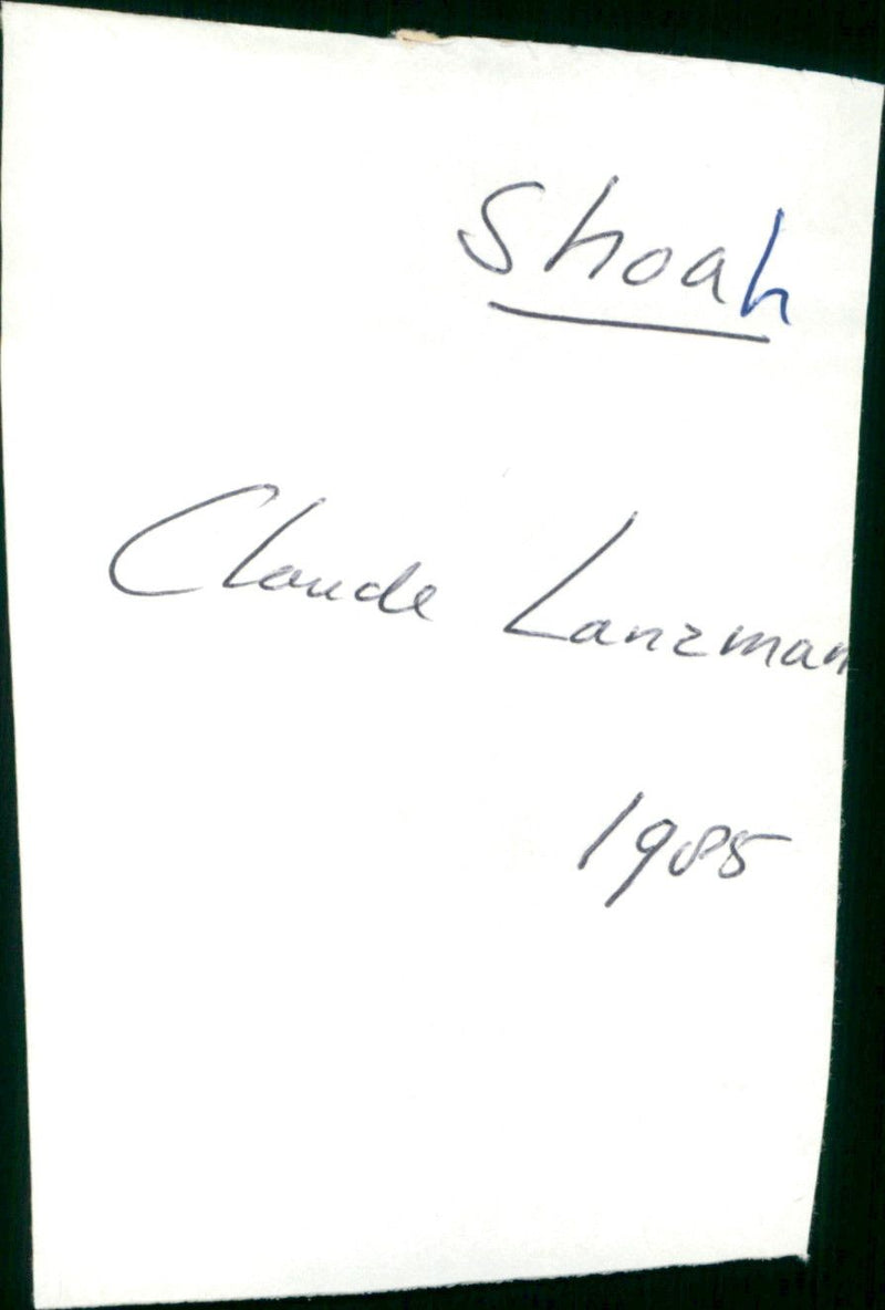 Shoah - Vintage Photograph