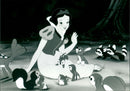 Snow White and The Seven Dwarfs - Vintage Photograph