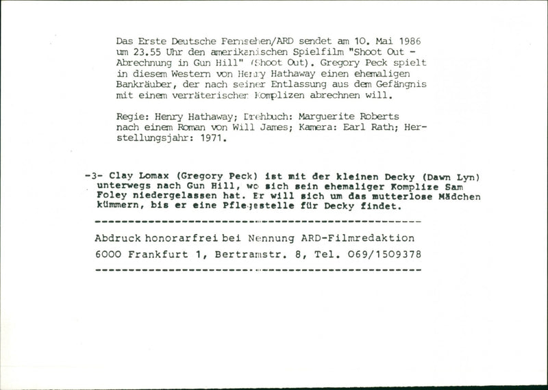 Shoot Out - Vintage Photograph