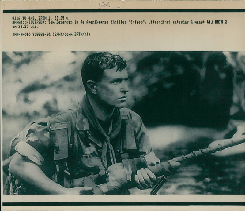 Sniper - Vintage Photograph