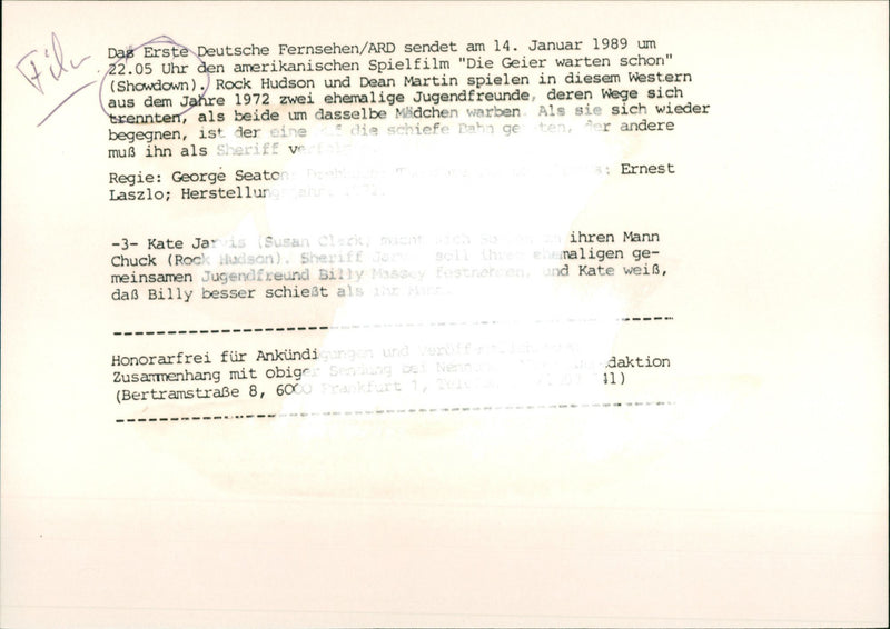 Showdown - Vintage Photograph