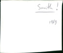 Smith! - Vintage Photograph