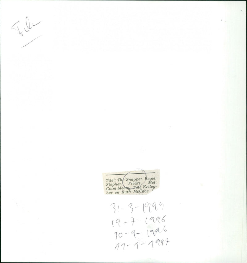 The Snapper - Vintage Photograph