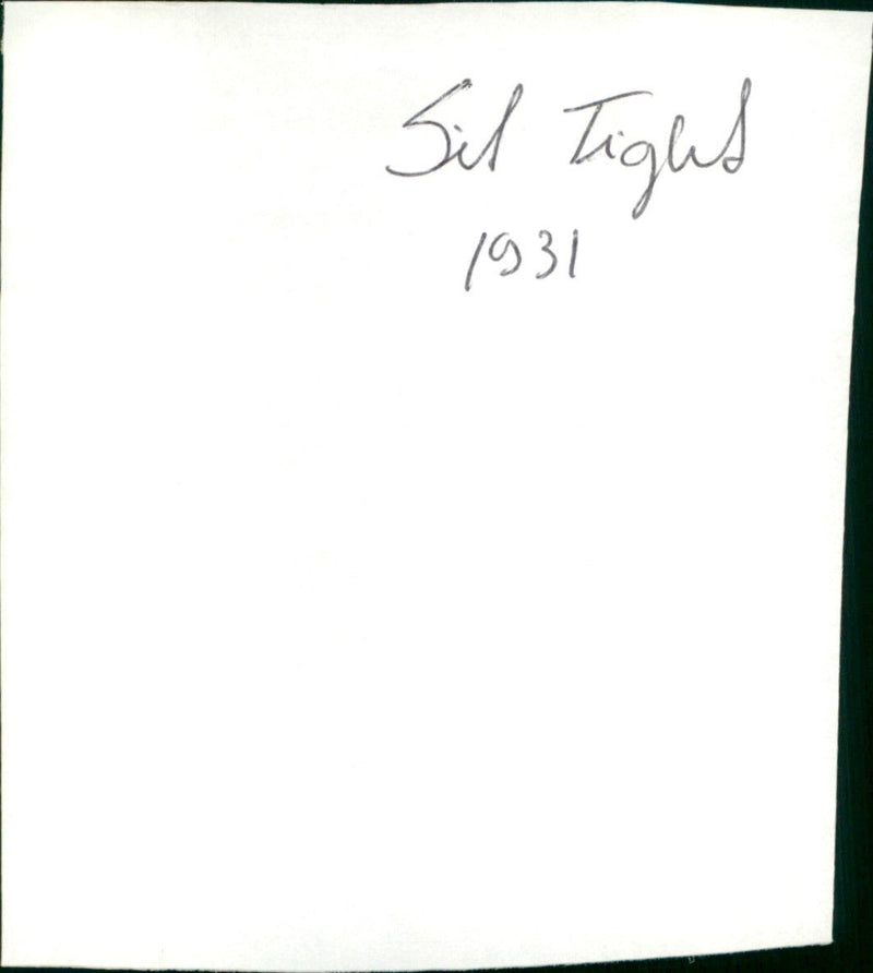 Sit Tight - Vintage Photograph