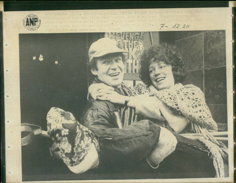 Een vrouw als Eva - Vintage Photograph