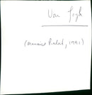 Van Gogh - Vintage Photograph