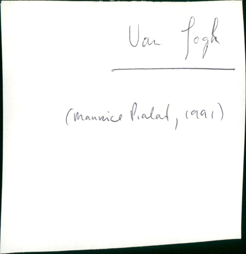 Van Gogh - Vintage Photograph