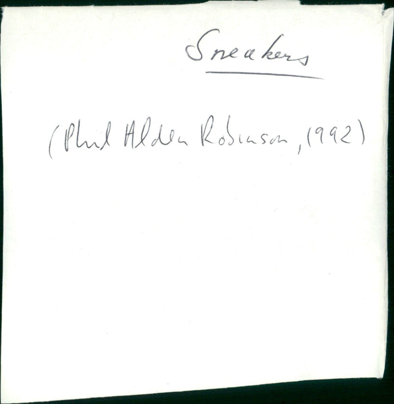 Sneakers - Vintage Photograph