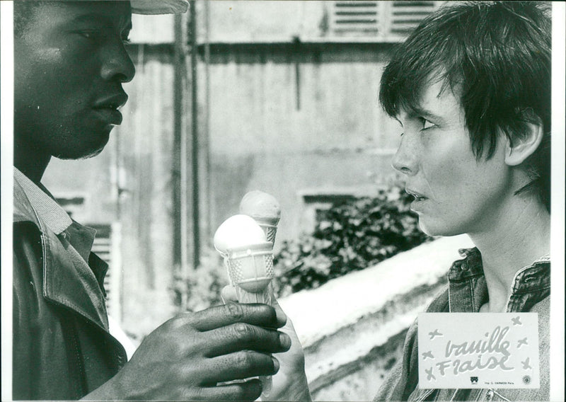 Vanille fraise - Vintage Photograph