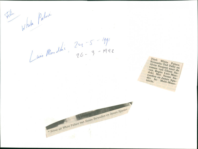 White Palace - Vintage Photograph