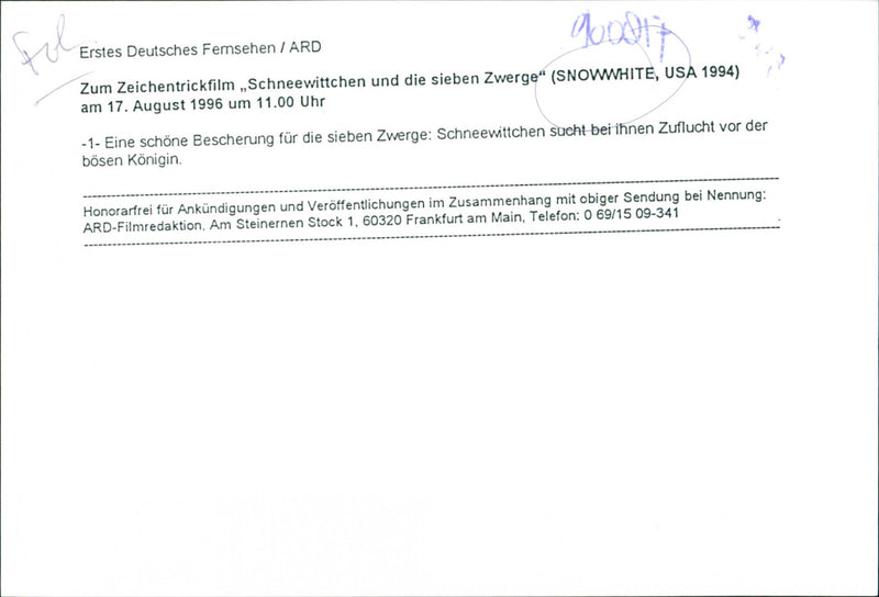 Snow White - Vintage Photograph