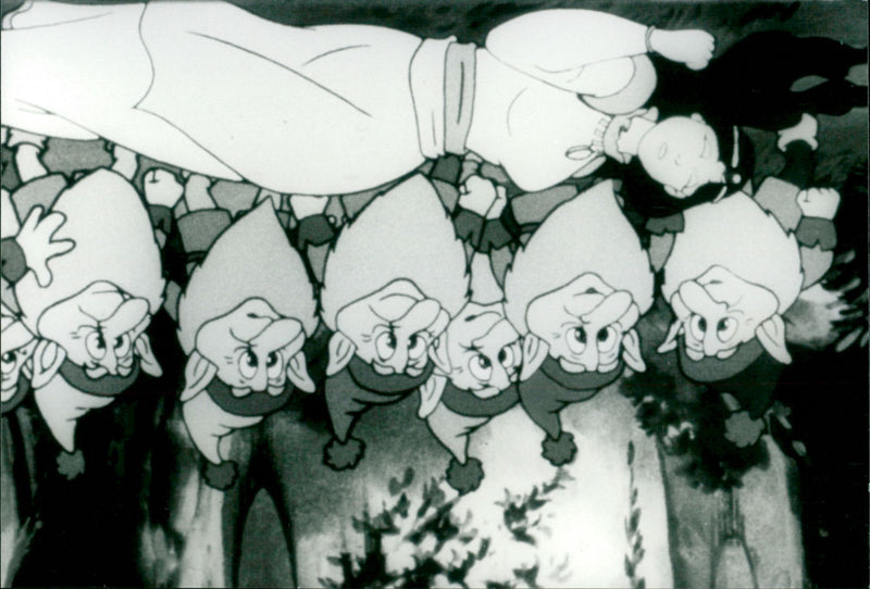 Snow White - Vintage Photograph