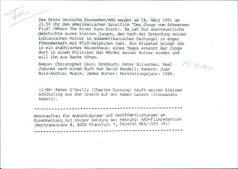 Where the River Runs Black - Vintage Photograph