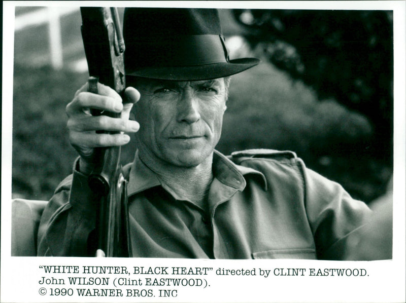 White Hunter Black Heart - Vintage Photograph