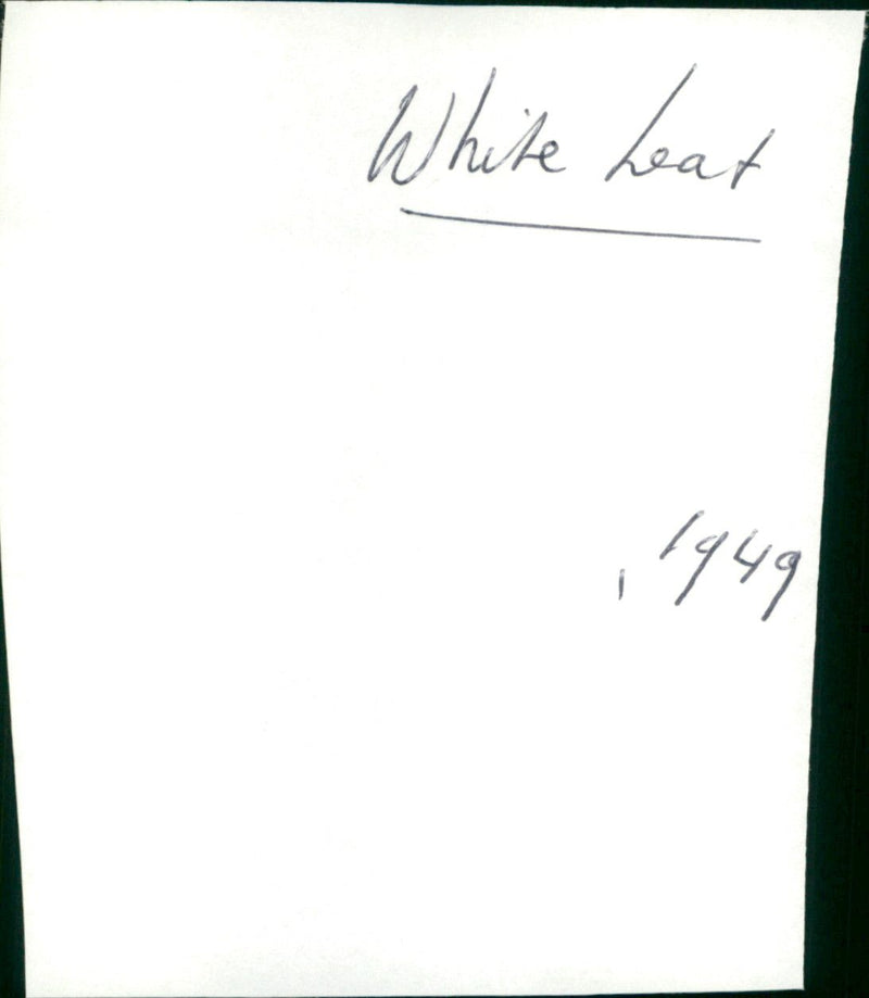 White Heat - Vintage Photograph