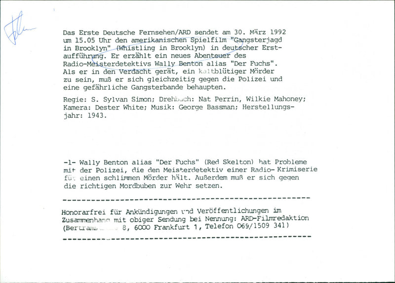 Whistling in Brooklyn - Vintage Photograph