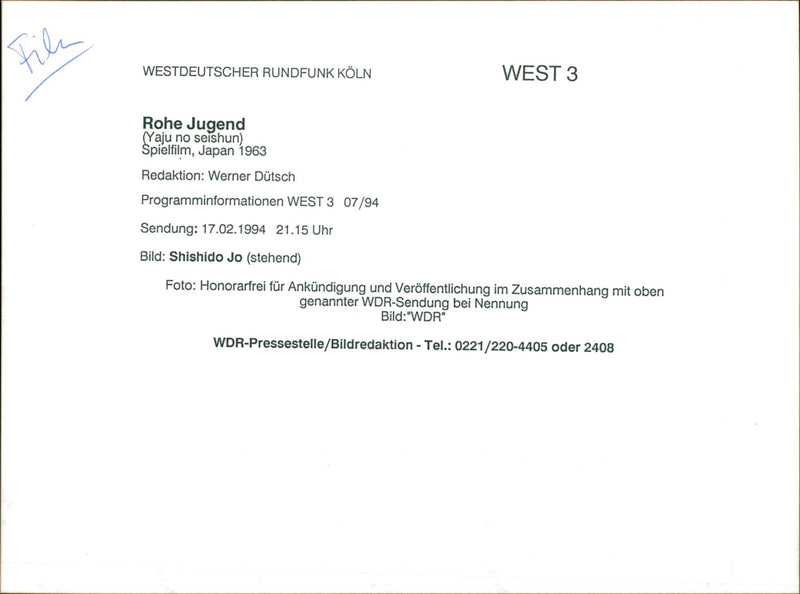 Yajū no seishun - Vintage Photograph