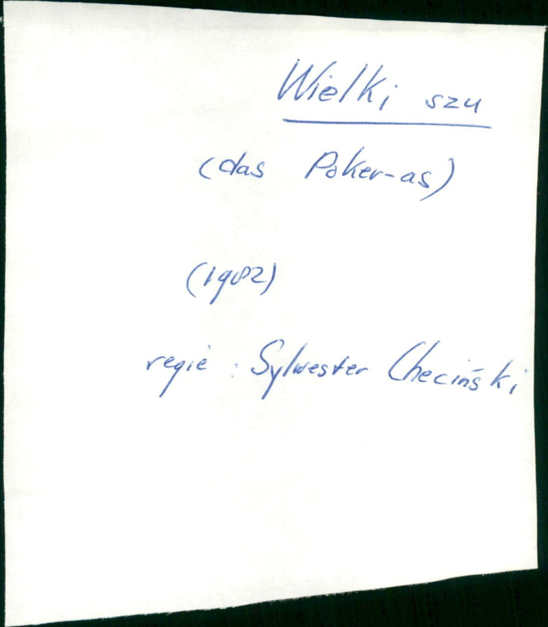 Wielki Szu - Vintage Photograph