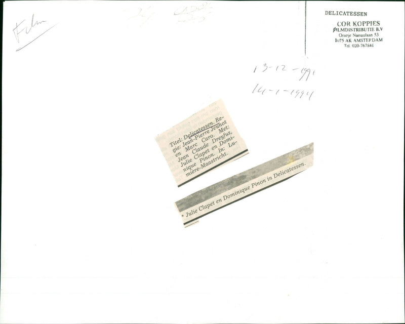 Delicatessen - Vintage Photograph