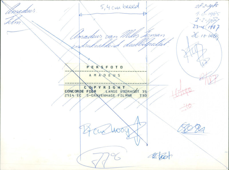 Amadeus - Vintage Photograph