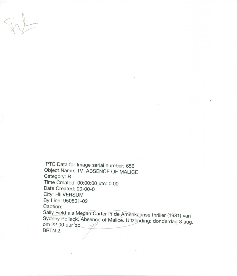 Absence of Malice - Vintage Photograph