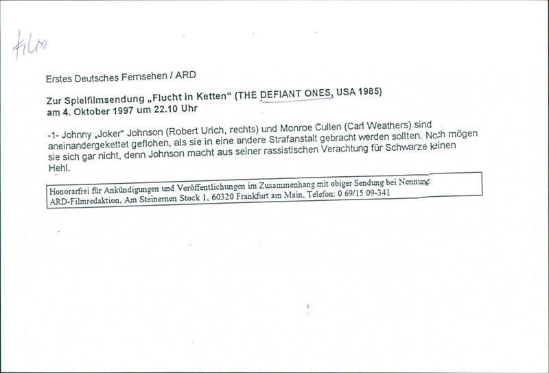 The Defiant Ones - Vintage Photograph