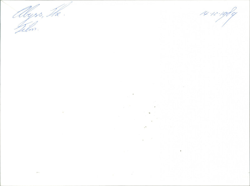 The Abyss - Vintage Photograph