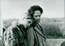 Art Garfunkel and Theresa Russell - Vintage Photograph