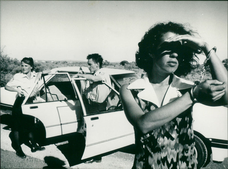 Gia Garides, David Argue and Lydia Miller - Vintage Photograph