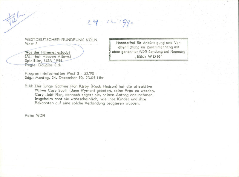 All That Heaven Allows - Vintage Photograph