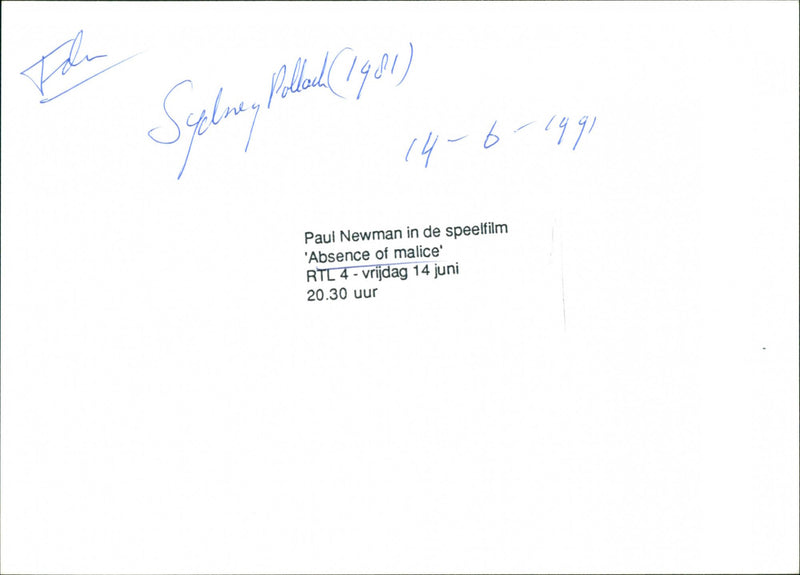 Absence of Malice - Vintage Photograph