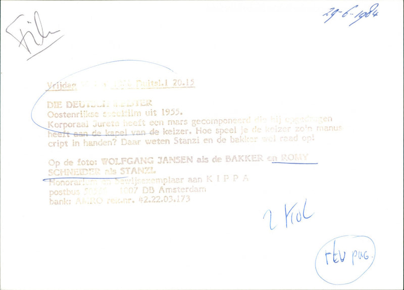 Die Deutschmeister - Vintage Photograph