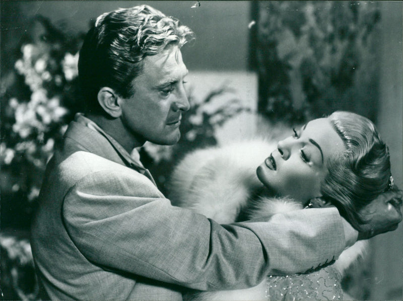 Kirk Douglas and Lana Turner - Vintage Photograph