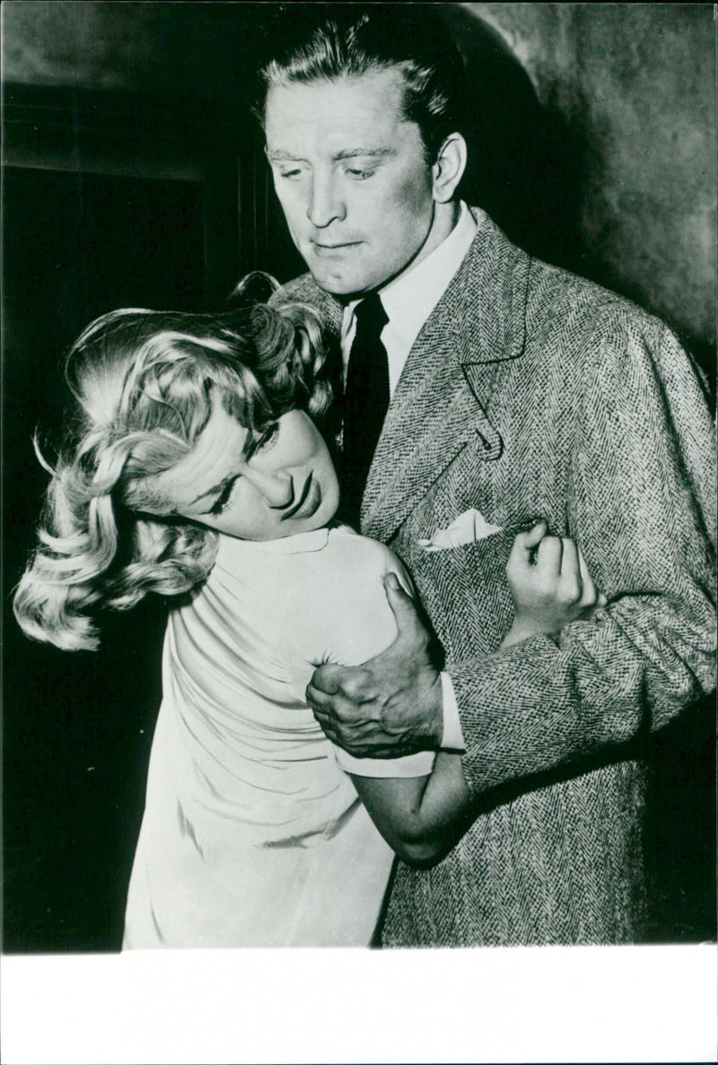 Lana Turner and Kirk Douglas - Vintage Photograph