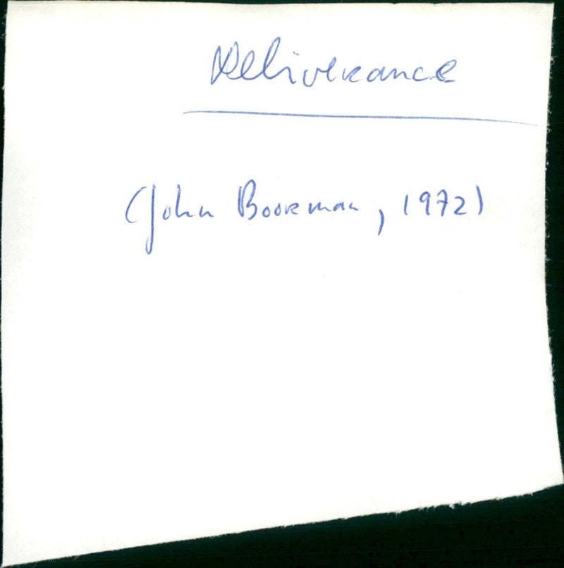 Deliverance - Vintage Photograph