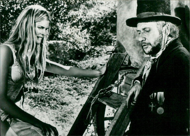 Candice Bergen and Donald Pleasence - Vintage Photograph