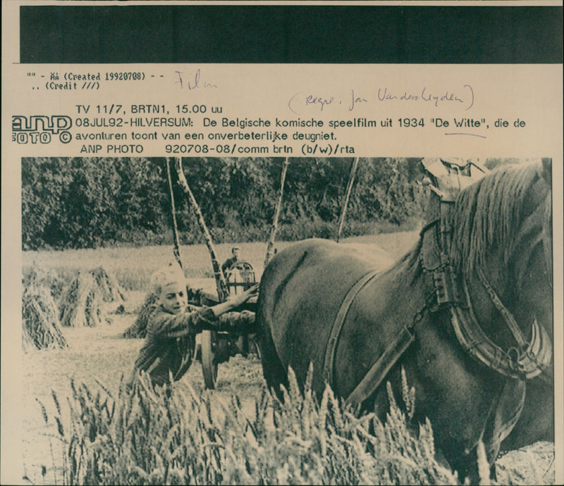 De witte - Vintage Photograph